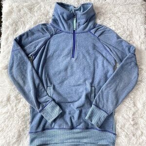 Ivivva Girls Lululemon Shiver Stopper Half Zip Pullover size 14